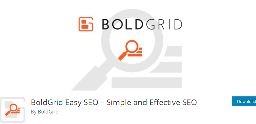 BoldGrid Easy SEO