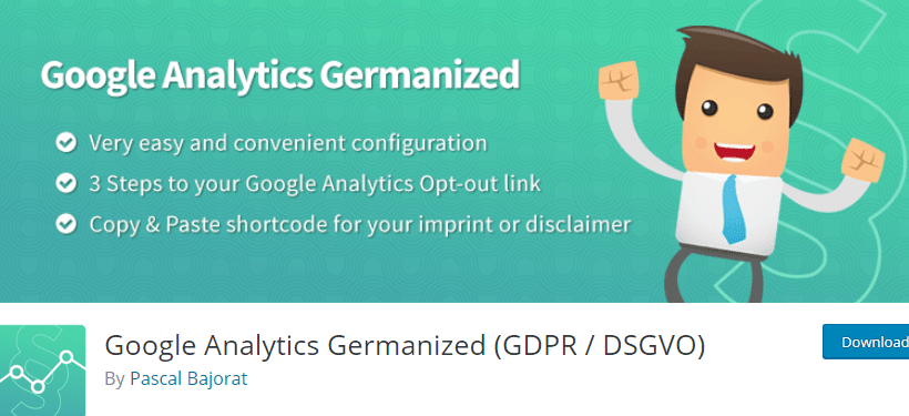 Google Analytics Germanized Plugin for WordPress