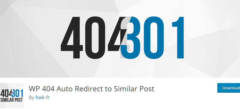 WP 404 Auto Redirect to Similar Post