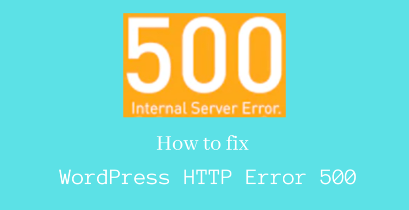 How to fix WordPress HTTP Error 500 - CodeFlist