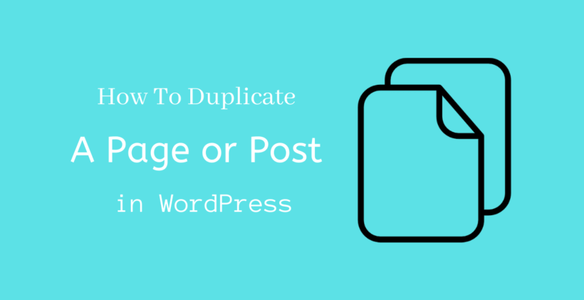 How to duplicate a page in WordPress - CodeFlist