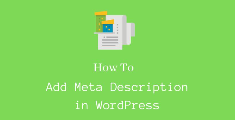 How to add meta description in WordPress - CodeFlist