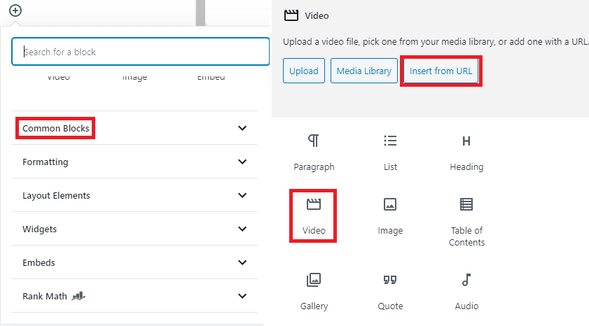 How to embed video in WordPress with a Gutenberg block