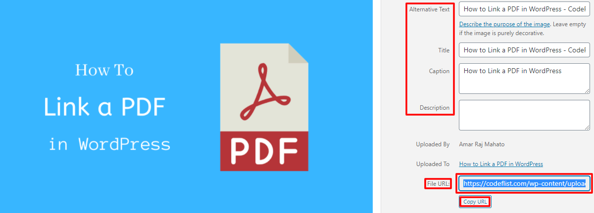 How to Link a PDF in WordPress